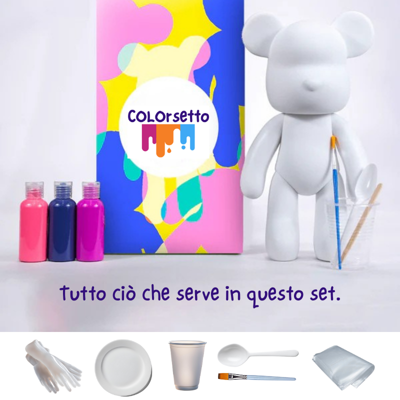 Orsetto + Kit da colorare